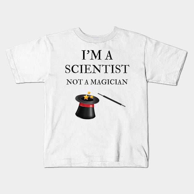 Scientist Kids T-Shirt by Mdath